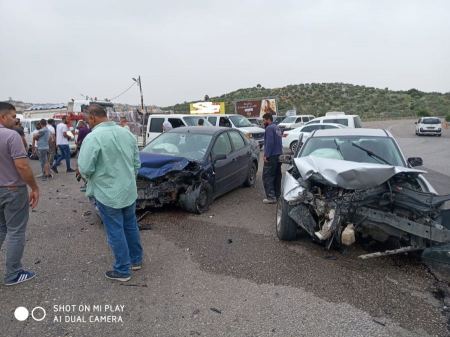 اصابة شاب من برطعة بحادث سير 